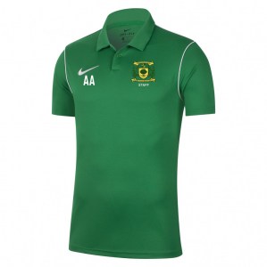 Nike Dri-fit Park 20 Polo Pine Green-White-White