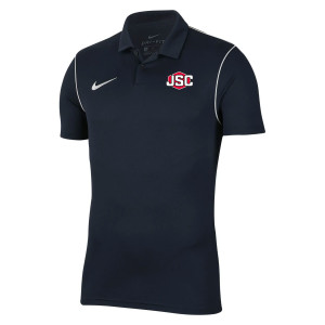 Nike Dri-FIT Park 20 Polo Obsidian-White-White