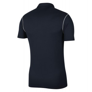 Nike Dri-fit Park 20 Polo Obsidian-White-White