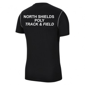 Nike Park 20 Short-Sleeve Training Tee Black-White-White