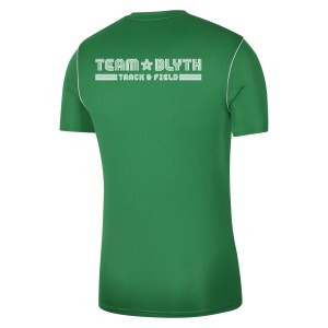 Nike Park 20 Short-Sleeve Training Tee Pine Green-White-White