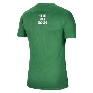 Nike Park VII Dri-FIT Short Sleeve Shirt Pine Green-White