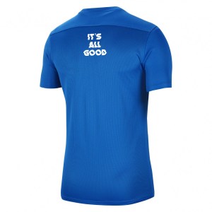 Nike Park VII Dri-FIT Short Sleeve Shirt Royal Blue-White