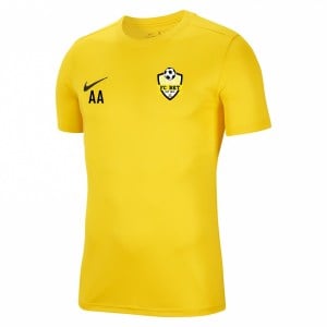 Nike Park VII Dri-FIT Short Sleeve Shirt Tour Yellow-Black