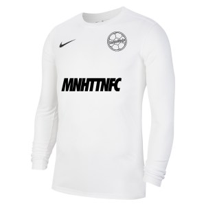 Nike Park VII Dri-FIT Long Sleeve Football Shirt White-Black