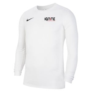 Nike Park VII Dri-FIT Long Sleeve Football Shirt White-Black