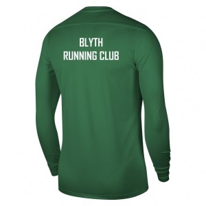 Nike Park VII Dri-FIT Long Sleeve Football Shirt Pine Green-White