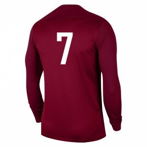 Nike Park VII Dri-FIT Long Sleeve Football Shirt Team Red-White