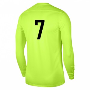 Nike Park VII Dri-FIT Long Sleeve Football Shirt Volt-Black