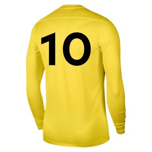 Nike Park VII Dri-FIT Long Sleeve Football Shirt Tour Yellow-Black