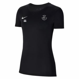Nike Womens Park VII Dri-FIT Short Sleeve Shirt (W) Black-White