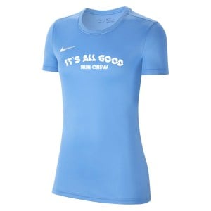Nike Womens Park VII Dri-FIT Short Sleeve Shirt (W) University Blue-White