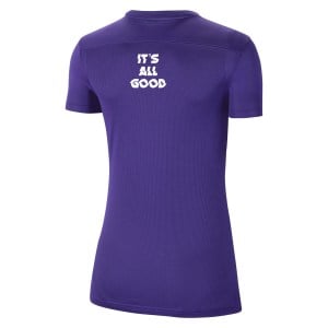 Nike Womens Park VII Dri-FIT Short Sleeve Shirt (W) Court Purple-White