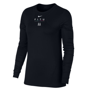 Nike Womens Pro Long Sleeve Mesh Top