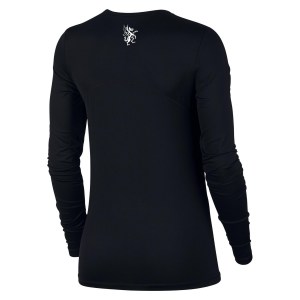 Nike Womens Pro Long-sleeve Mesh Top