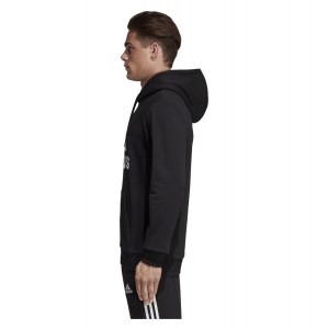 Adidas Must Haves Badge of Sport Hoodie Black-White