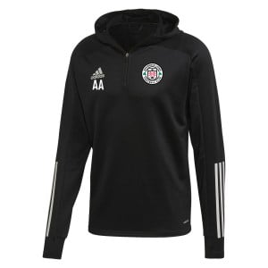 Adidas Condivo 20 Track Hoodie Black-White