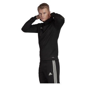 Adidas Condivo 20 Track Hoodie Black-White