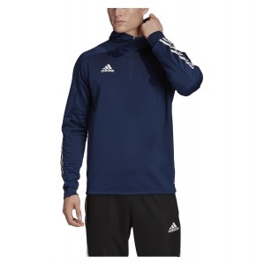 Adidas Condivo 20 Track Hoodie Team Navy Blue-White