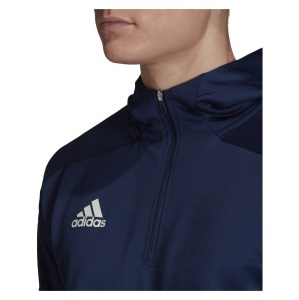 Adidas Condivo 20 Track Hoodie Team Navy Blue-White