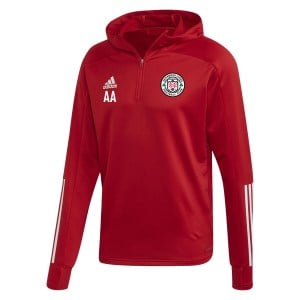 Adidas Condivo 20 Track Hoodie Team Power Red-White