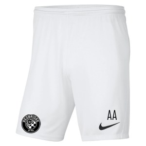 Nike Park III Shorts White-Black