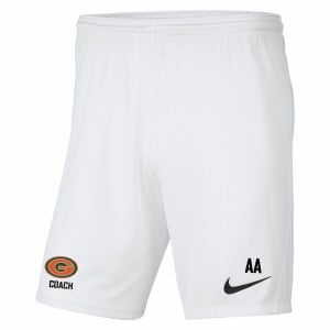 Nike Park III Shorts White-Black