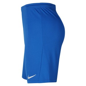 Nike Dri-FIT Park III Shorts Royal Blue-White
