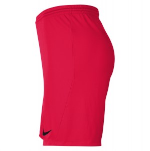 Nike Park III Shorts Bright Crimson-Black