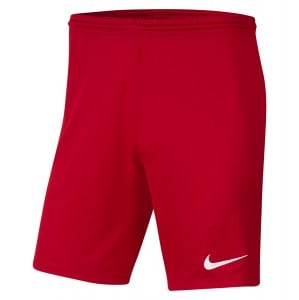 Nike Park III Shorts University Red-White