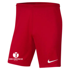 Nike Park III Shorts University Red-White