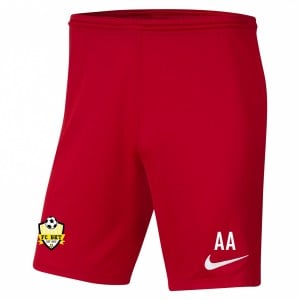 Nike Dri-FIT Park III Shorts University Red-White