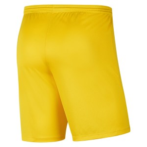 Nike Dri-FIT Park III Shorts Tour Yellow-Black