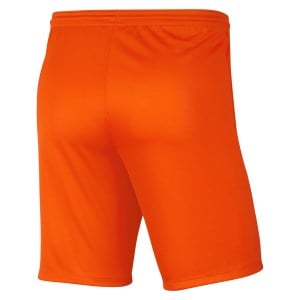 Nike Park III Shorts Safety Orange-Black