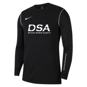 Nike Dri-FIT Park 20 Crew Top Black-White-White