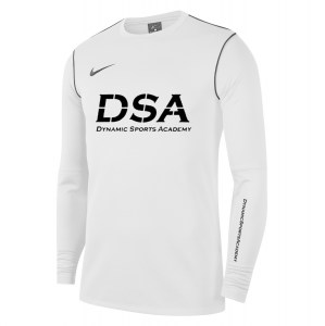 Nike Dri-FIT Park 20 Crew Top White-Black-Black