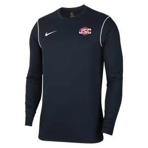 Nike Dri-FIT Park 20 Crew Top Obsidian-White-White