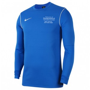 Nike Dri-FIT Park 20 Crew Top Royal Blue-White-White