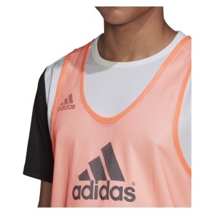 adidas Training Bib Signal Coral