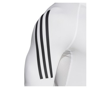adidas-LP Alphaskin Sport+ 3-Stripes Long Sleeve Top