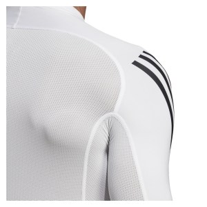 adidas-LP Alphaskin Sport+ 3-Stripes Long Sleeve Top