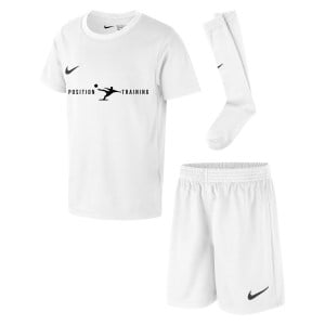 Nike Dri-FIT Park 20 Little Kids Kit White-White-Black