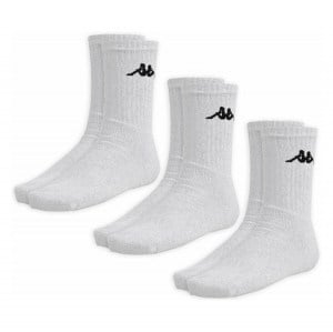 Kappa Sports Sock (3 Pack) White