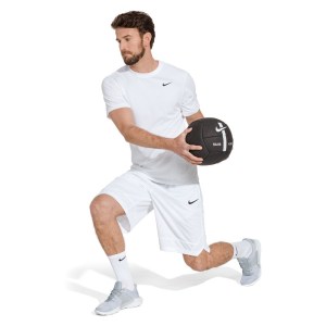 Nike Everyday Cushioned Training Crew Socks (6 Pairs) White-Black