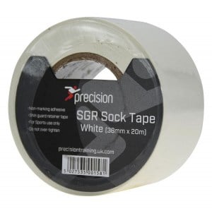 Precision SGR Sock Tape 38mm (Pack of 5) White