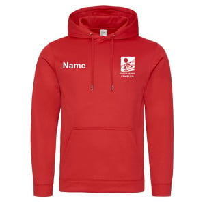 Sports Hoodie Fire Red