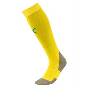 Puma Liga Core socks Cyber Yellow-Blue