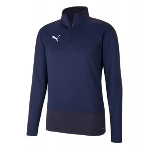 Puma Goal Training 1/4 Zip Midlayer Peacoat-New Navy