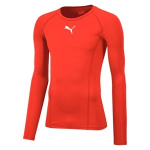 Puma Long Sleeve Baselayer Red