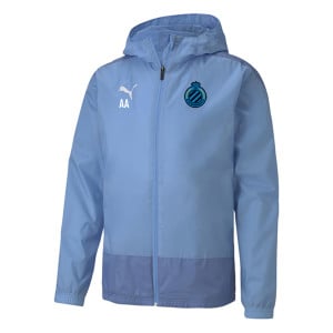 Puma Goal Training Rain Jacket Light Blue-Blue Yonder